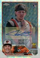 2023 Topps Chrome Logofractor Edition #1 Adley Rutschman SP-Autograph Baseball Card