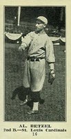 1916 Sporting News #16 Al Betzel Baseball Card