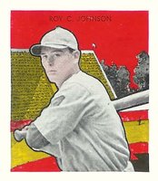 1933 Tattoo Orbit # Roy Johnson Baseball Card
