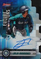2019 Bowman's Best Future Foundations Die-Cut #JR Julio Rodriguez Baseball Card