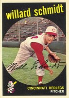 1959 Topps #171 Willard Schmidt Baseball Card