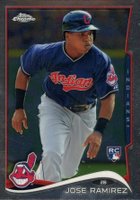 2014 Topps Chrome #45 Jose Ramirez Baseball Card