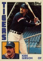 1984 Topps Tiffany #65 Kirk Gibson Baseball Card