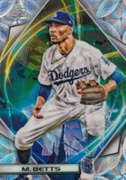 2022 Topps Cosmic Chrome #190 Mookie Betts Nucleus Refractor Baseball Card