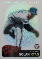 2005 Topps Pristine Legends #36 Nolan Ryan Refractor Baseball Card