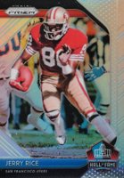 2018 Panini Prizm Hall of Fame  #HOF8 Jerry Rice Football Card