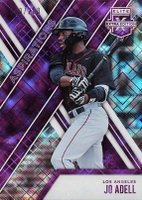 2017 Panini Elite Extra Edition #10 Jo Adell Aspirations-Purple Baseball Card
