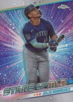 2024 Topps Stars of MLB Chrome #CSMLB16 Julio Rodriguez Baseball Card