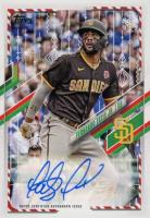 2021 Topps Holiday Autographs #WHAFTJ Fernando Tatis Jr. Baseball Card