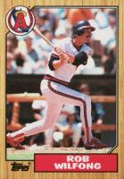 1987 Topps Tiffany #251 Rob Wilfong Baseball Card