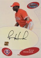 2003 Bowman's Best #BBRH Ryan Howard Autograph Baseball Card