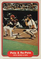 1982 Fleer #640 Pete & RE-Pete Baseball Card