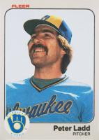 1983 Fleer #37 Pete Ladd Baseball Card