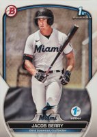 2023 Bowman 1st Edition #BPPF108 Jacob Berry Baseball Card
