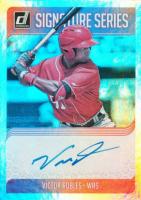 2018 Panini Donruss Signature Series #SS-VR Victor Robles Baseball Card