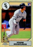 2017 Topps Chrome 1987 Topps #87T20 Yoan Moncada Baseball Card