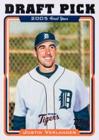 2011 Topps 60 Years of Topps-Original Backs #677 Justin Verlander Baseball Card