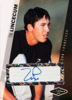 2006 Justifiable Preview #07 Tim Lincecum Autograph Baseball Card