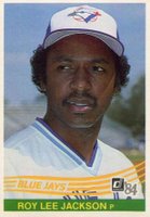 1984 Donruss #195 Roy Lee Jackson Baseball Card