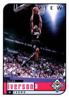 1998 Upper Deck Choice Preview #105 Allen Iverson Basketball Card