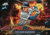 2024 Topps Chrome Cosmic Supernova #5 Pete Crow-Armstrong Black Eclipse Baseball Card