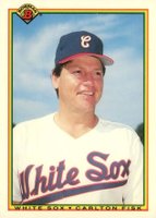 1990 Bowman Tiffany #314 Carlton Fisk Baseball Card