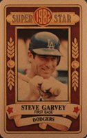 1982 Perma-Graphics Super Star Credit Cards # Steve Garvey Gold Baseball Card
