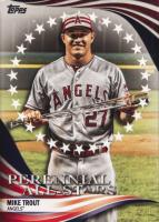 2019 Topps Update PerenniAL All-Stars #PAS30 Mike Trout Baseball Card