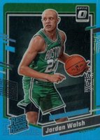 2023 Panini Donruss Optic #227 Jordan Walsh Aqua Basketball Card