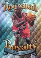 1998 Topps Roundball Royalty #R1 Michael Jordan Refractor Basketball Card