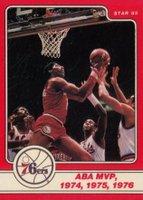 1984 Star Julius Erving #9 Julius Erving Basketball Card