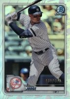 2020 Bowman Chrome #13 Aaron Judge Refractor Baseball Card