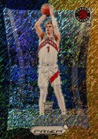 2023 Panini Prizm Deca #160 Gradey Dick Black Gold Shimmer Fotl Basketball Card