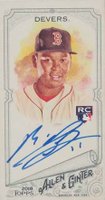 2018 Topps Allen & Ginter Framed Mini Baseball Autographs #MA-RD Rafael Devers Baseball Card