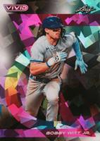 2024 Leaf Vivid #7 Bobby Witt Jr. Black Crystal Baseball Card