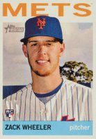 2013 Topps Heritage  #H568 Zack Wheeler Baseball Card