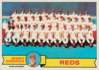 1979 Topps Team Checklist Sheet-Hand Cut #259 Cincinnati Reds Team Baseball Card