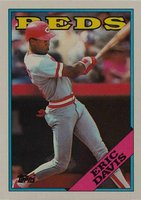 1988 Topps #150 Eric Davis Baseball Card