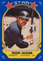 1981 Fleer Star Stickers #115 Reggie Jackson Baseball Card