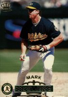 1996 Pacific Crown Collection #385 Mark McGwire Baseball Card