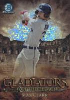 2024 Bowman Gladiators of the Diamond #GOTD13 Max Clark Mini Diamond Baseball Card