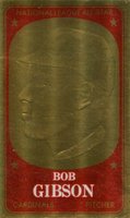 1965 Topps Embossed #69 Bob Gibson Baseball Card