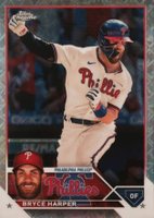 2023 Topps Chrome Logofractor Edition #3 Bryce Harper Baseball Card
