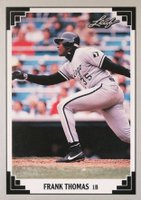 1991 Leaf #281 Frank Thomas Baseball Card