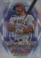 2023 Topps Stars of the MLB Chrome #SMLBC2 Mike Trout Baseball Card