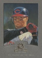 2002 Donruss Diamond Kings #86 Ken Griffey Jr. Framed Portraits Silver Baseball Card