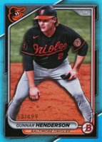 2024 Bowman #49 Gunnar Henderson Sky Blue Baseball Card