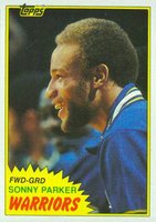 1981 Topps #73 Sonny Parker West Basketball Card