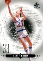 2014 SP Authentic #32 Larry Bird Basketball Card