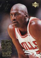 1995 Upper Deck #335 Michael Jordan Electric Court Basketball Card